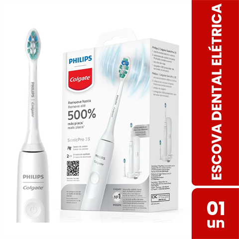 Escova Dental Elétrica Colgate Philips SonicPro 35