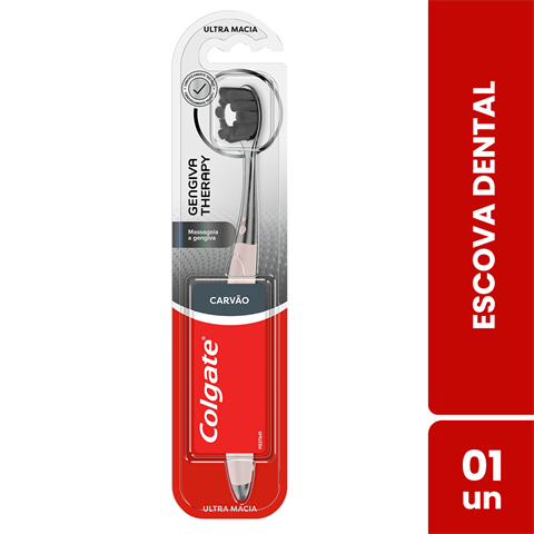 Escova Dental Colgate Gengiva Therapy Carvão