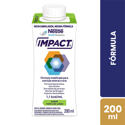 Fórmula Impact Sabor Torta De Limão Com 200ml