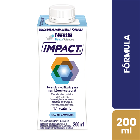 Fórmula Impact Sabor Baunilha Com 200ml