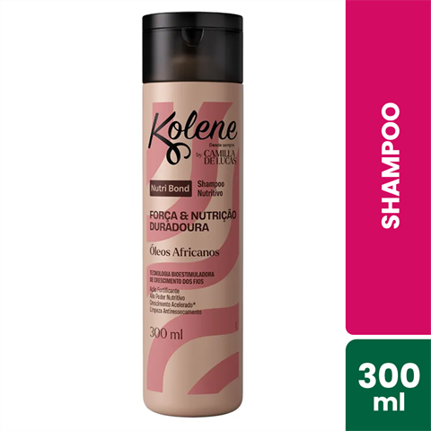 Shampoo Kolene Nutri Bond Camilla De Lucas Com 300ml