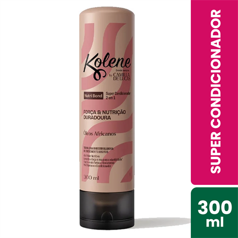 Super Condicionador 2 Em 1 Kolene Nutri Bond Camilla De Lucas Com 300ml