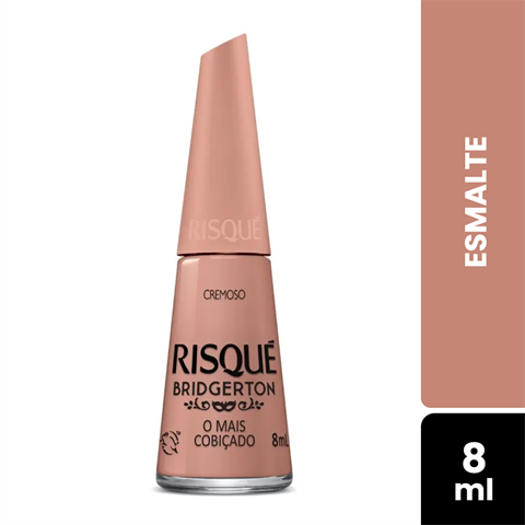 Esmalte Risqué Bridgerton Cremoso O Mais Cobicado Com 8ml