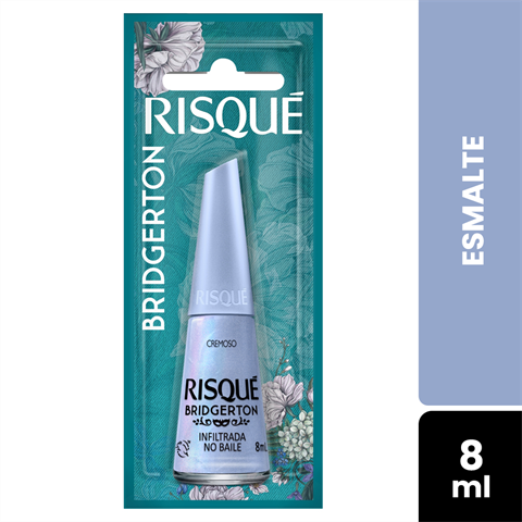 Esmalte Risqué Bridgerton Cremoso Infiltrada No Baile Blister Com 8ml