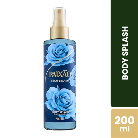 Body Spray Paixão Rosas Brancas Com 200ml