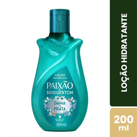 Loção Deo Hidratante Paixão Bridgerton Dama De Prata Com 200ml