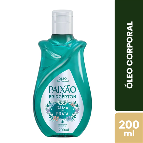 Óleo Deo Corporal Paixão Bridgerton Dama De Prata Com 200ml