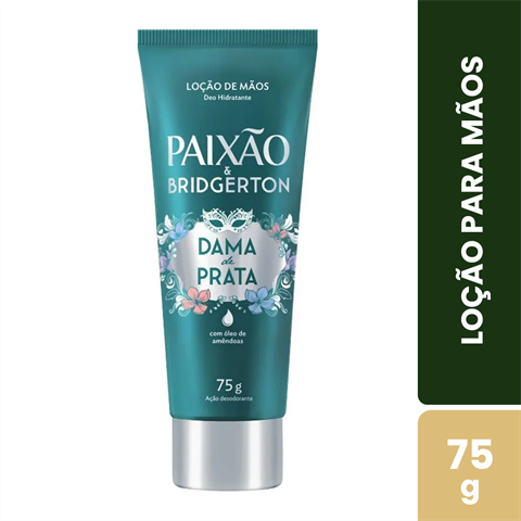Loção Para Mãos Paixão Bridgerton Dama De Prata Com 75g