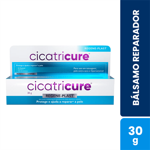 Bálsamo Reparador Cicatricure Regene-Plast Com 30g