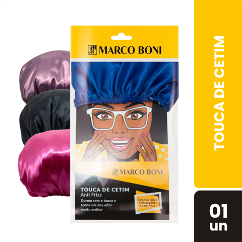 Touca De Cetim Marco Boni Com 1 Unidade