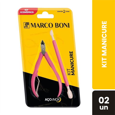 Kit Manicure Marco Boni Alicate + Espatula