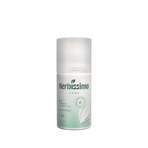 Desodorante Antitranspirante Herbíssimo Roll-On Neutro Com 50ml