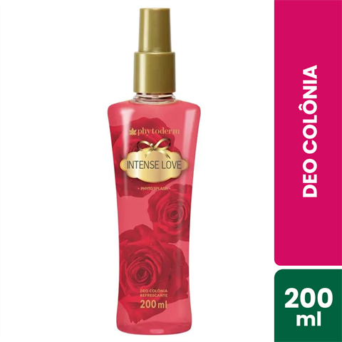 Deo Colônia Phytoderm Phyto Splash Intense Love Com 200ml
