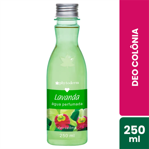 Deo Colônia Phytoderm Água Perfumada Lavanda Com 250ml