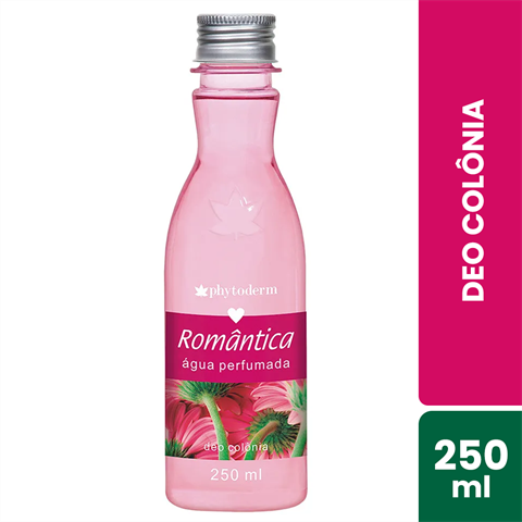 Deo Colônia Phytoderm Água Perfumada Romântica Com 250ml