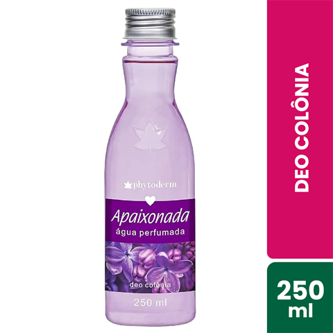 Deo Colônia Phytoderm Água Perfumada Apaixonada Com 250ml