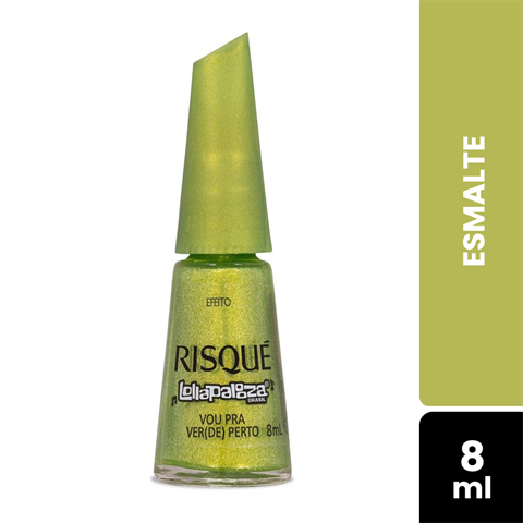Esmalte Risqué Lollapalooza Efeito Vou Pra Ver(De) Perto Com 8ml