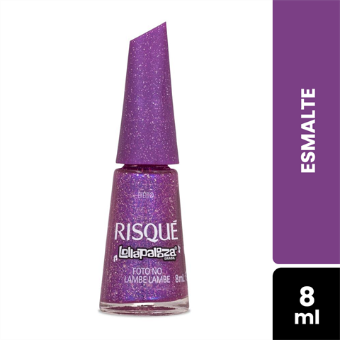 Esmalte Risqué Lollapalooza Efeito Foto No Lambe Lambe Com 8ml