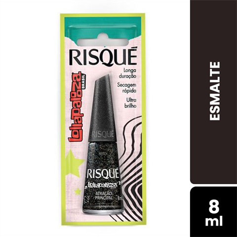 Esmalte Risqué Lollapalooza Efeito Atração Principal Blister Com 8ml