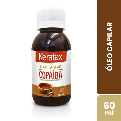 Óleo Capilar Keratex Copaiba Com 60ml