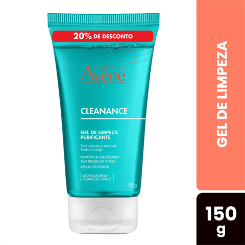Gel De Limpeza Avène Cleanance Purificante 20% De Desconto Com 150g