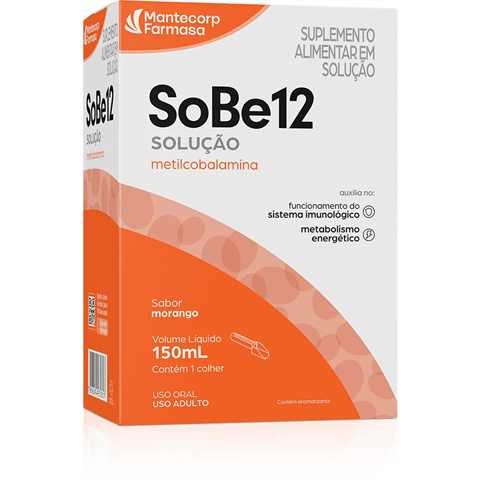 SoBe12 Solução Oral Sabor Morango C/150ml
