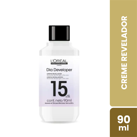 Creme Revelador L'Oréal Professionnel Dia Developer 15 Volumes Com 90ml