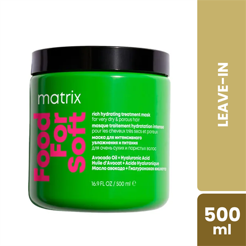Mascara Capilar Matrix Food For Soft Com 500ml
