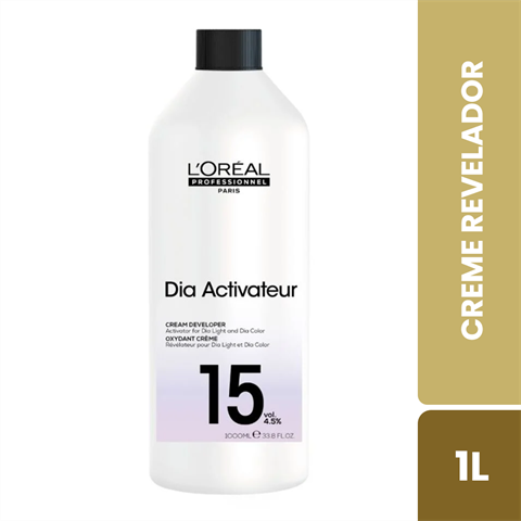 Creme Revelador L'Oréal Professionnel Dia Activateur 15 Volumes Com 1L