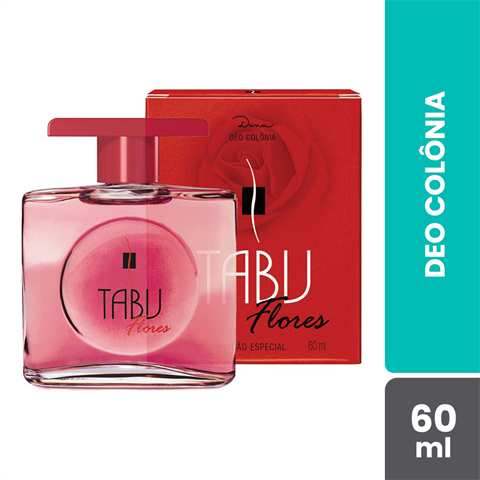 Deo Colônia Tabu Flores Com 60ml