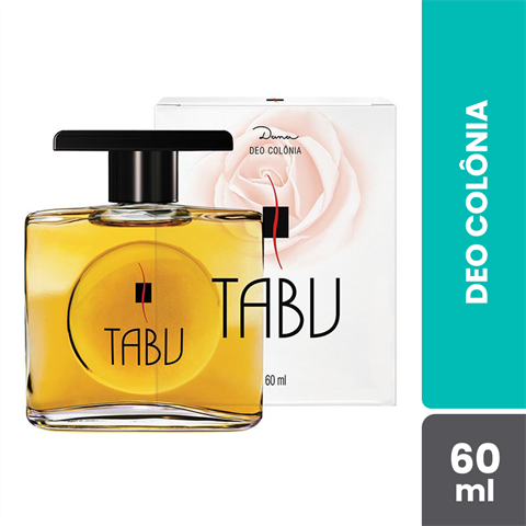 Deo Colônia Tabu Tradicional Com 60ml
