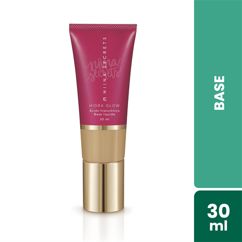 Base Líquida Eudora Niina Secrets Hidra Glow Cor 40 30ml