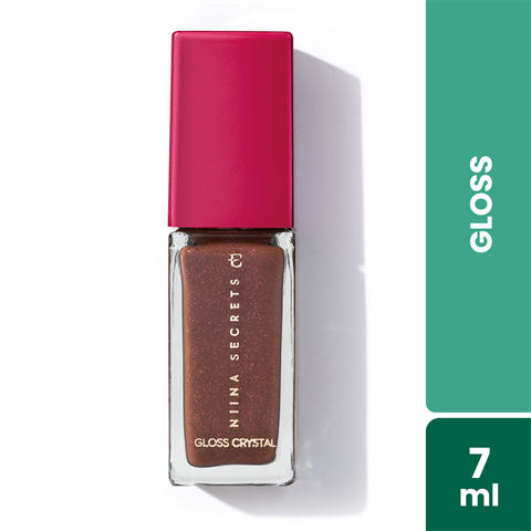 Gloss Eudora Niina Secrets Crystal Cream Ônix Com 7ml
