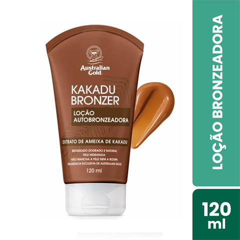 Loção Autobronzeador Australian Gold Kakadu Bronzer Com 120ml