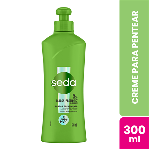 Creme Para Pentear Seda By Rayza Força & Crescimento Com 300ml