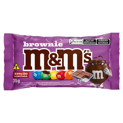 Chocolate M&M'S Brownie Com 35g