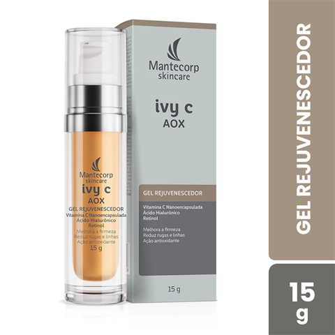 Gel Rejuvenescedor Mantecorp Skincare Ivy C AOX Com 15g