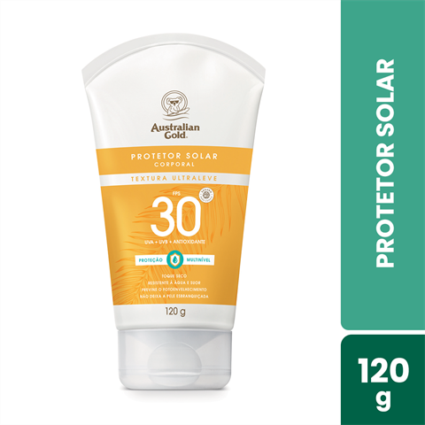 Protetor Solar Corporal Australian Gold FPS30 Com 120g