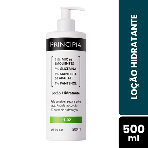 Loção Hidratante Principia LH-02 Com 500ml