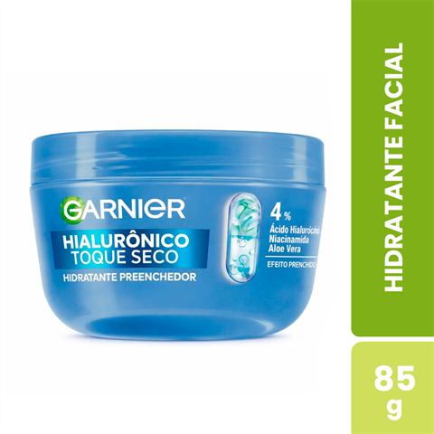 Hidratante Facial Garnier Toque Seco Hialurônico Preenchedor Com 85g