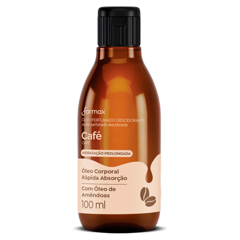 Óleo Corporal Farmax Café 100ml
