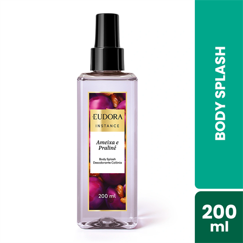 Body Splash Eudora Instance Ameixa E Praliné Com 200ml