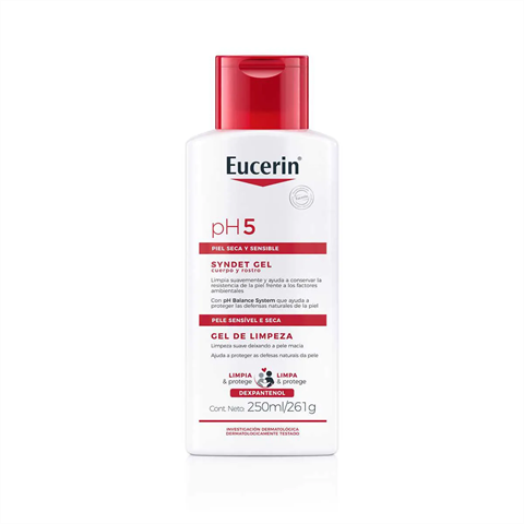 Gel De Limpeza Eucerin PH5 Corpo E Rosto 250ml