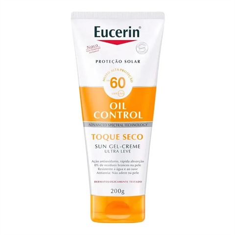 Protetor Solar Corporal Eucerin Sun FPS60 Oil Control 200ml