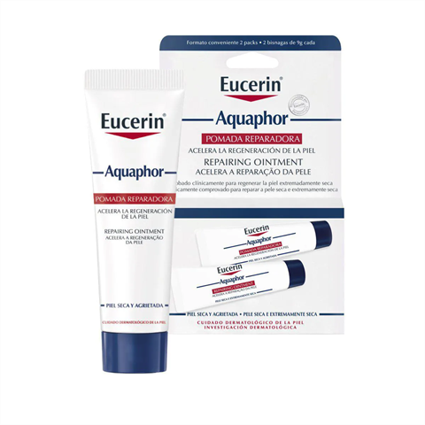 Pack Reparador Labial Eucerin Aquaphor Com 2 Unidades De 10ml