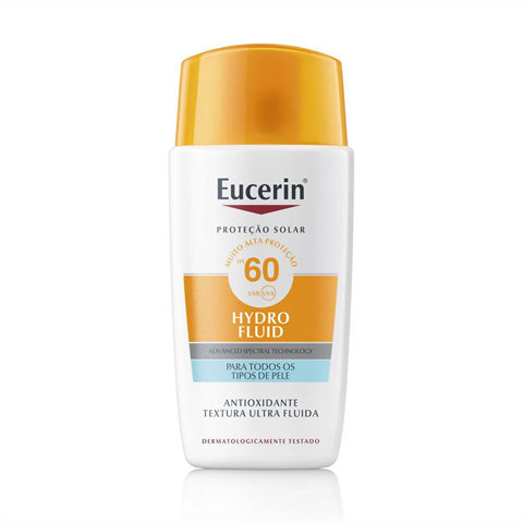 Protetor Solar Facial Eucerin Sun FPS60 Hydro Fluid 50ml