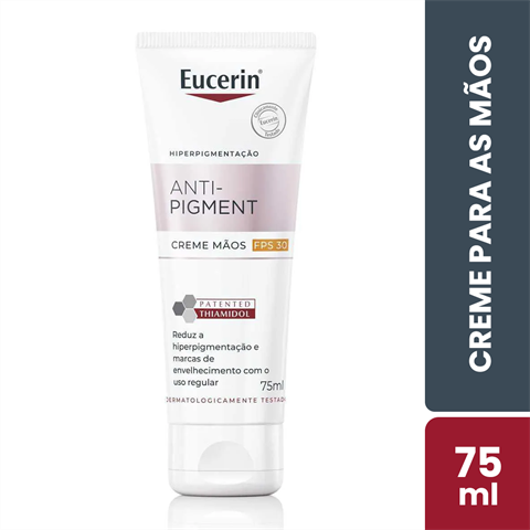 Creme Para Mãos Eucerin Anti-Pigment FPS30 Com 75ml