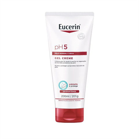 Gel Creme Hidratante Eucerin PH5 Pele Seca 200ml