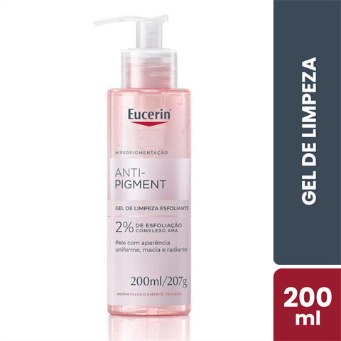 Gel De Limpeza Eucerin Anti-Pigment Esfoliante Com 200ml