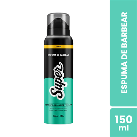 Espuma De Barbear Super Com 150ml